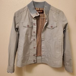Light Blue Jean Jumper Jacket